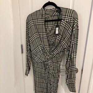 Rag and Bone checks dress